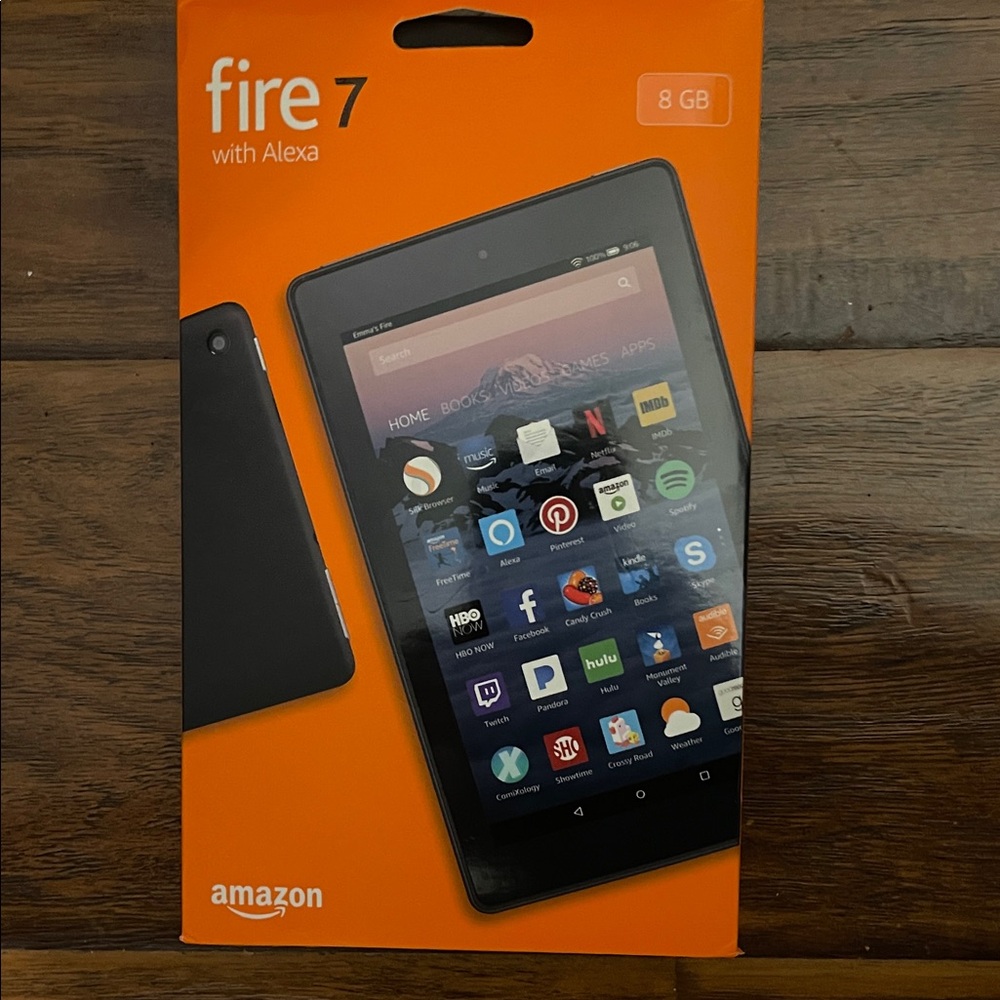 SOLD
Amazon Fire 7 Tablet with Alexa - Black and Orange